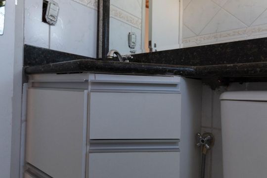 Banheiro de apartamento para alugar com 3 quartos, 105m² em Setor Bela Vista, Goiânia