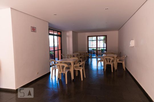 Área comum de apartamento para alugar com 3 quartos, 134m² em Vila Parque Jabaquara, São Paulo