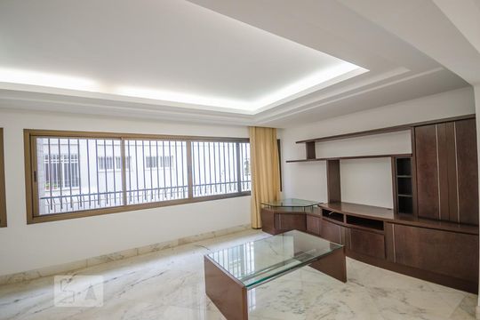 SALA de apartamento para alugar com 3 quartos, 195m² em Santa Lúcia, Belo Horizonte