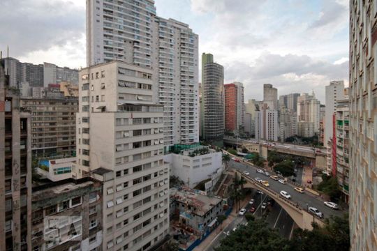 Vista de apartamento para alugar com 1 quarto, 40m² em Bela Vista, São Paulo