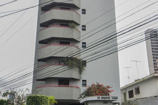 Fachada do Prédio de apartamento à venda com 3 quartos, 135m² em Jardim das Acácias, São Paulo