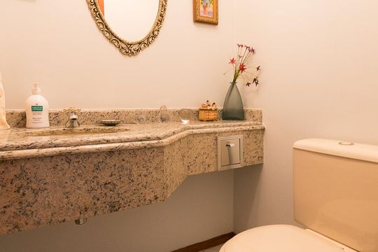 Banheiro 1 de apartamento à venda com 3 quartos, 107m² em Jardim Vila Mariana, São Paulo