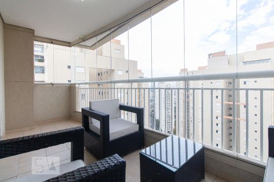 Varanda de apartamento para alugar com 3 quartos, 93m² em Tatuapé, São Paulo