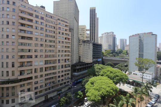 Vista de apartamento para alugar com 1 quarto, 44m² em Bela Vista, São Paulo