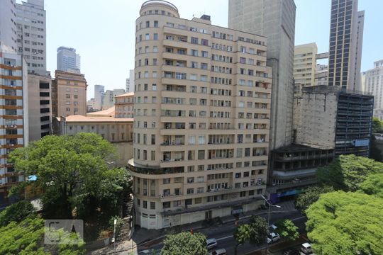 Vista de apartamento para alugar com 1 quarto, 44m² em Bela Vista, São Paulo