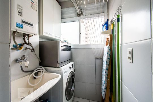 Área de Serviço de apartamento à venda com 2 quartos, 45m² em Jardim Celeste, São Paulo