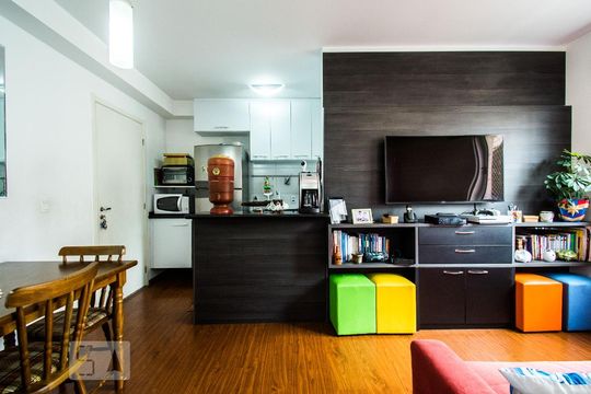 Sala de apartamento à venda com 2 quartos, 45m² em Jardim Celeste, São Paulo