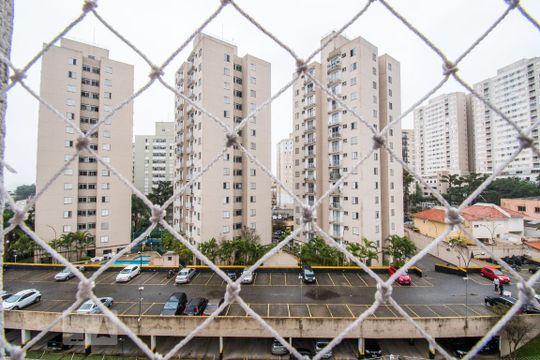Vista da Sala de apartamento à venda com 2 quartos, 45m² em Jardim Celeste, São Paulo