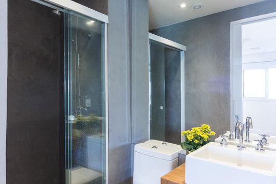Banheiro de apartamento à venda com 1 quarto, 63m² em Casa Verde, São Paulo