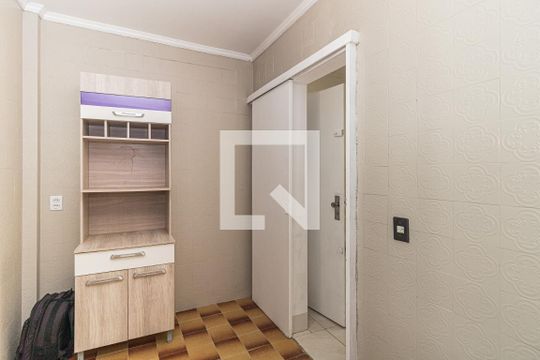 Cozinha de apartamento à venda com 1 quarto, 40m² em Centro Histórico, Porto Alegre