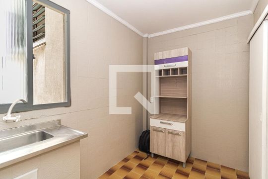Cozinha de apartamento à venda com 1 quarto, 40m² em Centro Histórico, Porto Alegre
