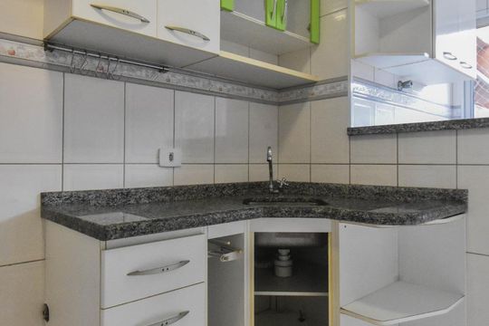 Cozinha - Armários de apartamento à venda com 2 quartos, 51m² em Vila Inglesa, São Paulo