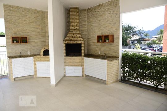 Área comum - Churrasqueira de apartamento para alugar com 2 quartos, 48m² em Jacarepaguá, Rio de Janeiro
