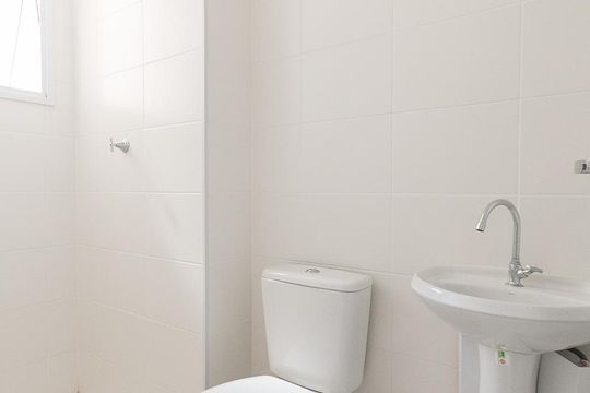 Banheiro  de apartamento para alugar com 2 quartos, 41m² em Cambuci, São Paulo