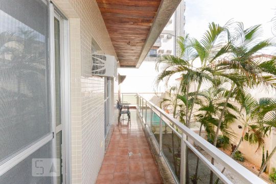 Varanda sala de apartamento para alugar com 3 quartos, 138m² em Tijuca, Rio de Janeiro
