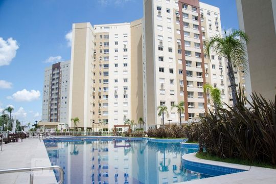 Piscina de apartamento à venda com 3 quartos, 76m² em Marechal Rondon, Canoas