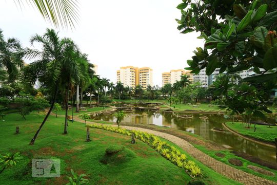 lago de apartamento à venda com 2 quartos, 77m² em Barra da Tijuca, Rio de Janeiro