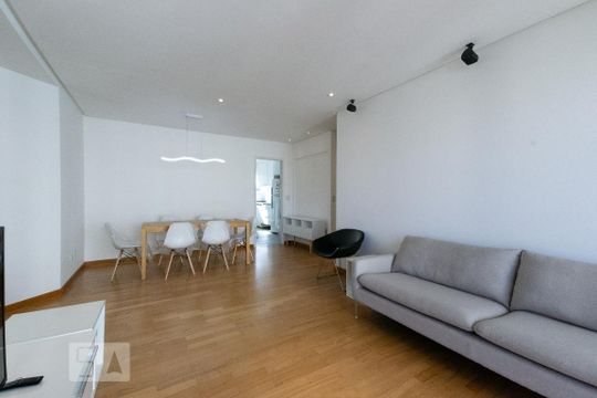 Sala de apartamento para alugar com 3 quartos, 110m² em Itaim Bibi, São Paulo