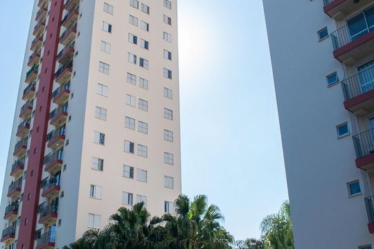 FACHADA de apartamento para alugar com 2 quartos, 67m² em Vila Amélia, São Paulo