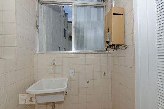 Área de Serviço de apartamento à venda com 2 quartos, 80m² em Grajaú, Rio de Janeiro