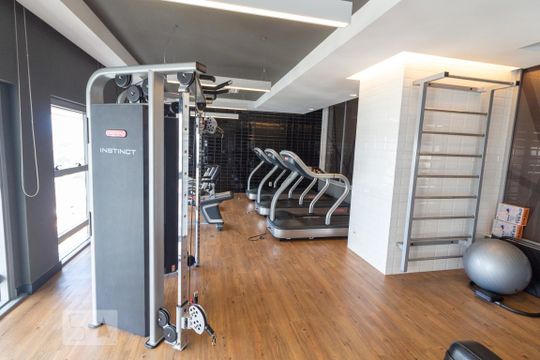 Academia de apartamento para alugar com 1 quarto, 54m² em Chácara Santo Antônio, São Paulo