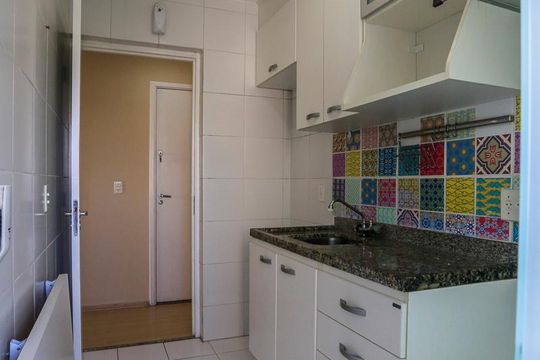 Cozinha - Armários de apartamento à venda com 2 quartos, 45m² em Sacomã, São Paulo