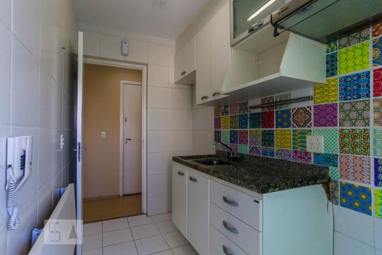 Cozinha - Armários de apartamento à venda com 2 quartos, 45m² em Sacomã, São Paulo
