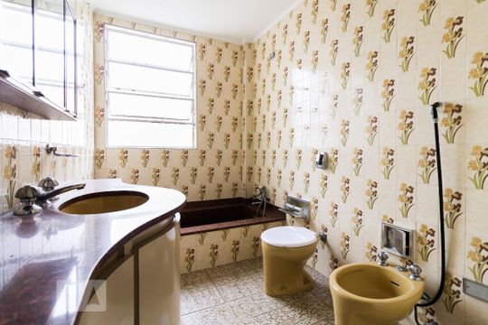 Banheiro de apartamento à venda com 2 quartos, 111m² em Alto da Mooca, São Paulo