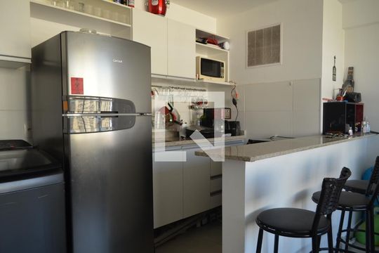 Cozinha de apartamento à venda com 1 quarto, 40m² em Pechincha, Rio de Janeiro