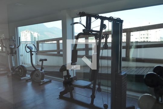 Área comum - Academia de apartamento à venda com 1 quarto, 40m² em Pechincha, Rio de Janeiro