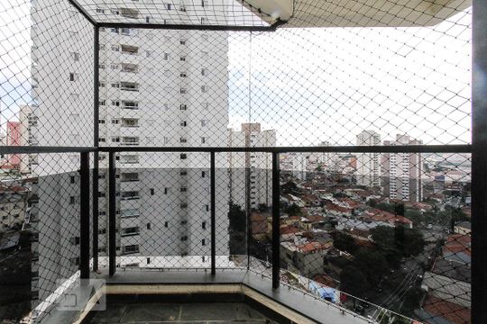 Varanda Sala de apartamento para alugar com 3 quartos, 80m² em Vila Bertioga, São Paulo