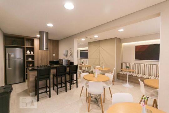 Salão de festa  de apartamento à venda com 2 quartos, 61m² em Ipiranga, São Paulo