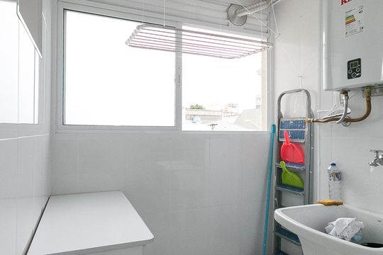 Área de serviço  de apartamento à venda com 2 quartos, 61m² em Ipiranga, São Paulo