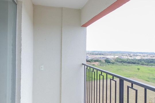Sacada de apartamento para alugar com 2 quartos, 54m² em Parque Oeste Industrial, Goiânia