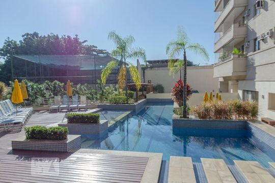 Área comum - Piscina de apartamento para alugar com 3 quartos, 79m² em São Cristóvão, Rio de Janeiro