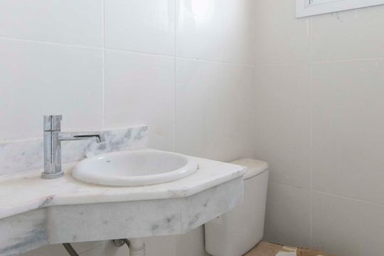 Lavabo de apartamento para alugar com 1 quarto, 45m² em Vila Paulicéia, São Paulo