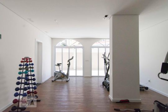 Academia de apartamento para alugar com 1 quarto, 45m² em Vila Paulicéia, São Paulo