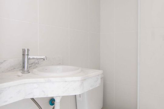 Lavabo de apartamento para alugar com 1 quarto, 45m² em Vila Paulicéia, São Paulo