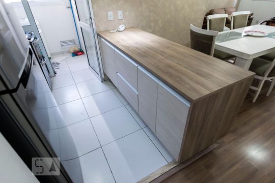 Cozinha (Armários) de apartamento para alugar com 2 quartos, 69m² em Cambuci, São Paulo