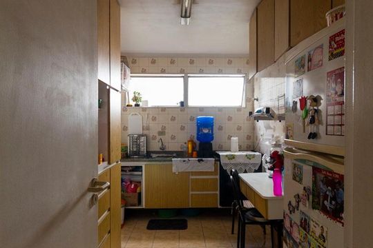 Cozinha de apartamento à venda com 2 quartos, 68m² em Chácara Inglesa, São Paulo