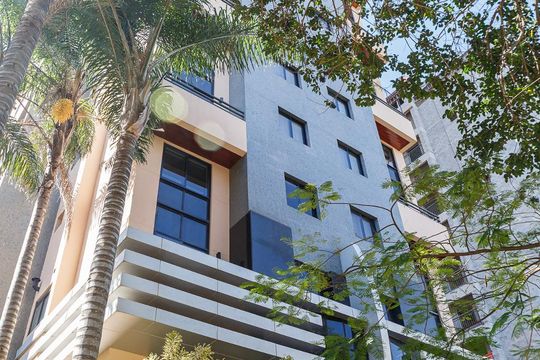 Fachada de apartamento à venda com 1 quarto, 43m² em Pinheiros, São Paulo