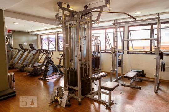 Área comum - Academia de apartamento à venda com 1 quarto, 43m² em Pinheiros, São Paulo