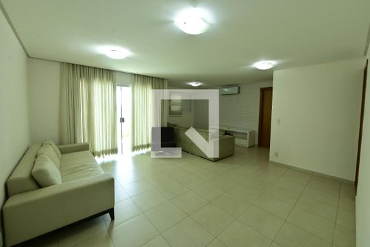 Sala de apartamento para alugar com 3 quartos, 100m² em Alto da Glória, Goiânia