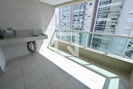 Varanda - Sala de apartamento para alugar com 3 quartos, 100m² em Alto da Glória, Goiânia