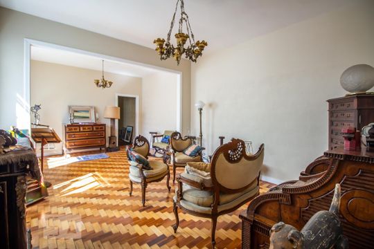 Sala de apartamento à venda com 2 quartos, 126m² em Consolação, São Paulo
