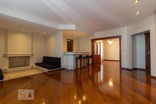 Sala de apartamento à venda com 4 quartos, 270m² em Campo Belo, São Paulo