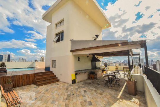 Cobertura de apartamento para alugar com 1 quarto, 40m² em Santo Amaro, São Paulo