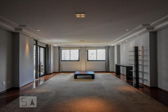 Sala de apartamento à venda com 4 quartos, 370m² em Santo Amaro, São Paulo
