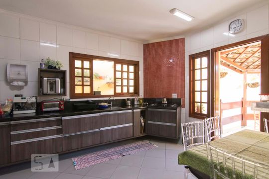 Cozinha de casa à venda com 6 quartos, 540m² em City América, São Paulo