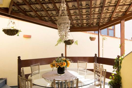 Varanda Sala de casa à venda com 6 quartos, 540m² em City América, São Paulo